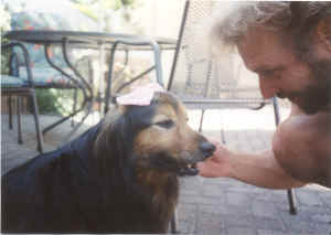 with Flocki.jpg (101037 bytes)
